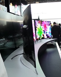 Выход на российский рынок OLED - телевизора LG  с изогнутым экраном