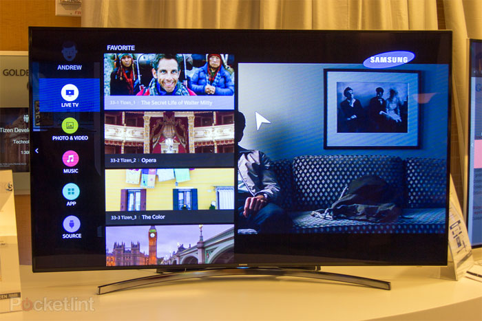 Samsung показала телевизор на Tizen