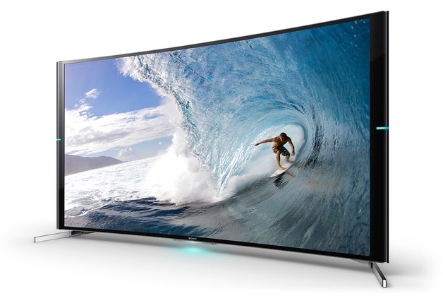 Sony представила два «больших» изогнутых 4К телевизора