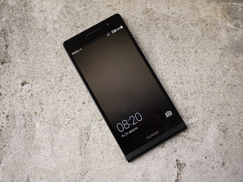 Обзор телефона Huawei Ascend P6S